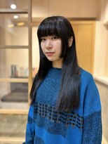 スムーク(smuk)&nbsp;【smuk/スムーク】切りっぱなし/顔まわりカット/透明感カラー