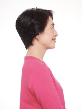 えがお美容室 【えがお美容室】後頭部が気になる方に◎骨格補正ショートヘア