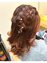 カレンアンドエクラート 大宮(KAREN&ECLART)&nbsp;編み込みアレンジ