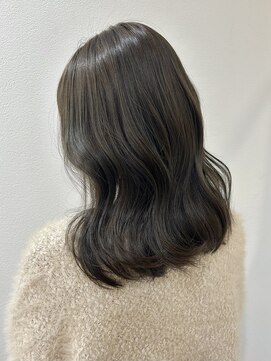 リアン 新城店(Rian) グレーベージュカラーダークアッシュベージュくすみカラー