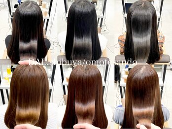 DAL.渋谷/表参道 縮毛矯正.髪質改善.レイヤーカット【ダル】