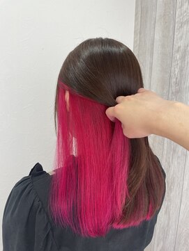 シエル 立川店(CIEL) インナーカラー×ビビットカラー【CIEL×maki】