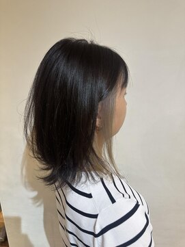 アビーヘア 市川店(abie hair) ベージュイヤリングカラー