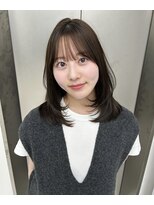 ビューナゴヤ 名駅(VIEW NAGOYA)&nbsp;前髪/イメチェン/こなれミディ/レイヤーカット/顔まわりレイヤー