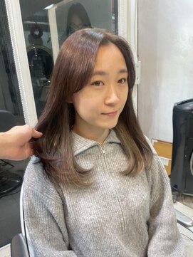 オブヘアージユウガオカ(Of HAIR Jiyugaoka) レイヤーカット×インナーカラー
