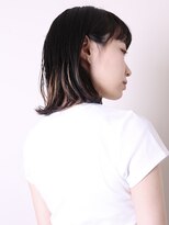 ヨファ ヘアー 芦屋店(YOFA hair)&nbsp;似合わせカット小顔前髪ボブルフ黒髪ミディアムレイヤー1203