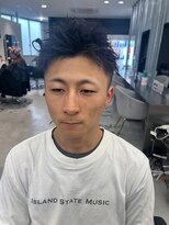 メンズサロン キング 梅田店(Men’s salon K!ng)&nbsp;波巻きツイストスパイラルパーマ/フェザーパーマ/眉毛/メンズ