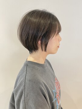 ルカ リノア(Luca lino:a) 丸みショート×TOKIKATAで毛流矯正