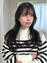 デビュー ヘアーメイク&nbsp;黒髪/ボブルフ/ネビージュ/小顔/ワンレン/宜野湾/髪質改善/前髪