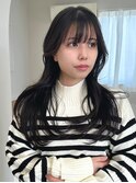 黒髪/ボブルフ/ネビージュ/小顔/ワンレン/宜野湾/髪質改善/前髪