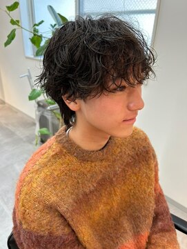 シエテ 津田沼(Siete) スペインカール/スパイキーショート/ブルーブラック/津田沼