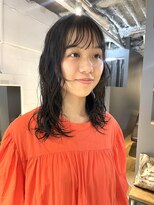 コフィー バイ メルト 吉祥寺(cofy by melt)&nbsp;山本/吉祥寺20代ニュアンスパーマレイヤーカット顔周り前髪