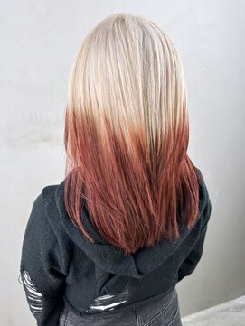 アルバム 銀座(ALBUM GINZA) ロングミディアム顔周りレイヤー美髪韓国ヘア_ba545173