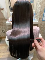 ミエル ヘア 新宿(miel hair)&nbsp;トステア韓国風ストレート＋ハホニコトリートメント