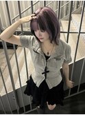 くびれヘア/アプリコットオレンジ/夏のヘアアレンジ/名古屋