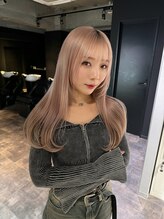 ミル 心斎橋(MIL) ホワイトミルクティー/心斎橋/ハイトーン/ブリーチ/ミルクティー