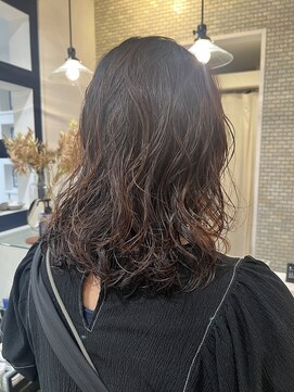 パール(PearL) 【PearL】ウェーブパーマ/髪質改善/ヘッドスパ/コテ巻きパーマ
