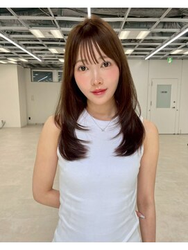 ユーフォリア 新宿店(Euphoria) 20代30代40代 大人可愛い 小顔カット ロングレイヤー