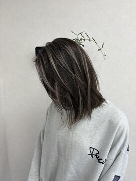 リングバイモアムー(Ring by Moremuu) ハイライトカラー　ホワイトハイライト