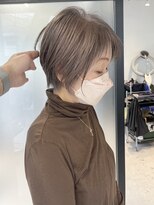 GBG 自由が丘&nbsp;くびれショートボブ40代50代グレイカラー白髪染め白髪ぼかし