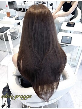 縮毛矯正/シースルーバング/韓国ヘア/レイヤーカット