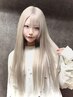 シールエクステ80枚(本数変更可)最高級人毛+カラー(ブリーチなし)