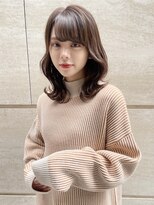 フェイバー 銀座 東銀座(FAVOR)&nbsp;外ハネミディでエアリーカール