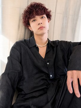 ユイマァルスロウ 岡山(YUIMARLSLOW) 岡山メンズ20代30代40代ニュアンスパーマ刈り上げショート