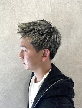 MEN'S soleil 大宮さいたま新都心【メンズソレイユ】MEN'Sパーマ/MEN'Sカット/メンズ ニュアンスウルフ スペインカール さいたま新都心