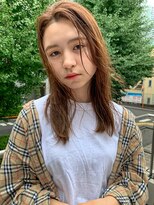 ヘアサロンエム 川越(HAIR SALON M) 耳かけ毛先パーマ☆フォギーベージュ