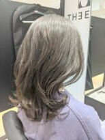 ジエクト 本店(The Ect)&nbsp;ミディアムヘア×くすみカラー×スプリングヘア