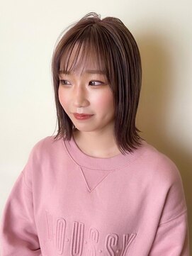 トップヘアー スパアンドリラクゼーション 安城(spa&relaxation) スモーキーペールピンクベージュ