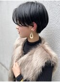 【morio池袋】綺麗でかっこいい黒髪ショート♪