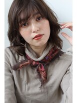 センス(SENSE)&nbsp;【自由が丘SENSE　渡邉】まろやかカラーの柔らかウェーブ