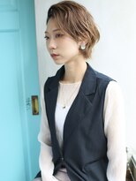 バース(BIRTH)&nbsp;天神【BIRTH】大人かわいい前髪長めのウェーブショート　7