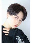 センターパート 韓国マッシュ
