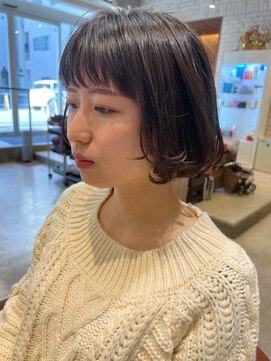 アデプト 金町店(adept) 【adept金町店　軽米style】ふわっとミニボブ