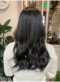 ネイビーブルー×インナーカラー【千葉】