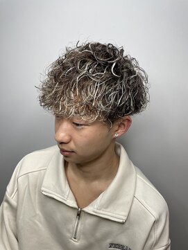 レックス(Rex) 【外国人風カラー・パーマ】ブラウンゴールド×ツイスパ！