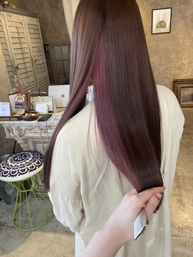 コルプア(corpua) pink brown×inner pink