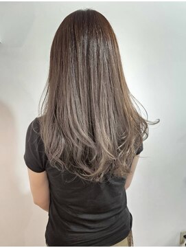 ツムグ 代官山 中目黒(TUMUGU) ハイライトグラデーションマーメイドアッシュミルクベージュ