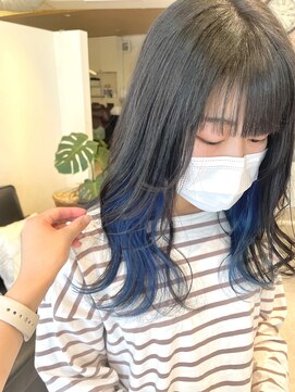 ステージ 豊津(STAGE) レイヤースタイル×ブルーインナー