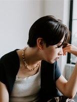 ミット バイ ツリー 吉祥寺(mit by tree) アッシュブラック×ハンサムショート