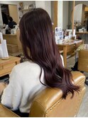 【立町メアリーバイメリー】☆ワインピンク×セミロング☆