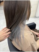 .clear blue×inner color.