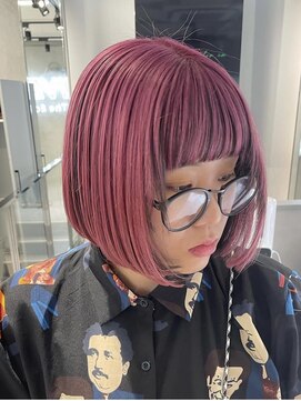 ジエクト ヴィシア(The Ect VIXIA) マチルダボブ/アンブレラカラー/ピンクカラー/オシャレデザイン