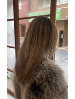 ドゥニカ(donica) バレイヤージュ/ベージュ/くすみベージュ