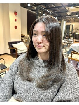 ラフィネ 成増店(raffine) 【 raffine 君島 】動きのあるロングレイヤー/髪質改善/成増