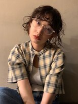 テテ ニコ(tete nico) 【江本萌華】　　ベージュカラー　×   簡単アレンジ