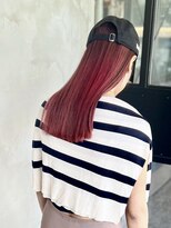 ワン エイティー ディグリース 恵比寿(180°One Eighty Degrees.)&nbsp;Red hair /shining straight hair